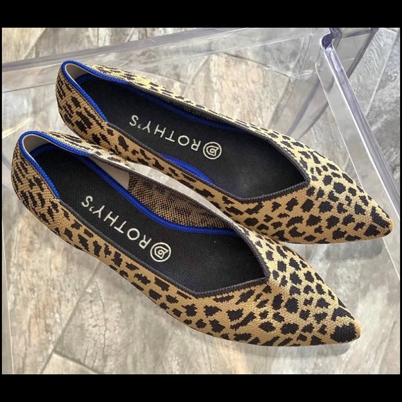 Rothys The Point Leopard - Picture 2 of 6